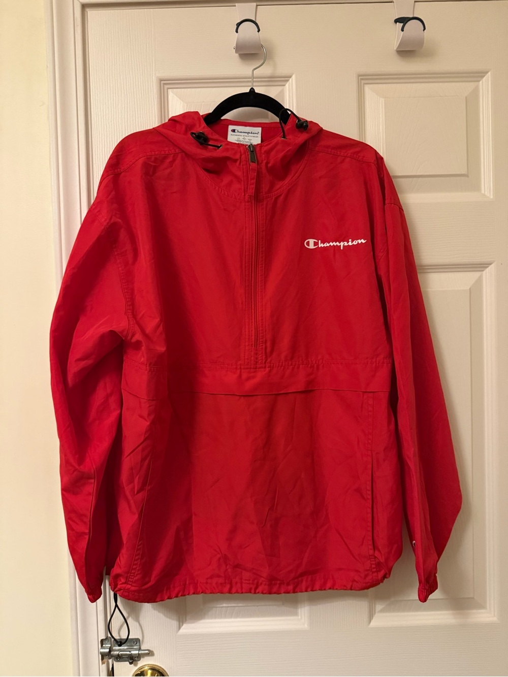 Champion Men’s Red Windbreaker Jacket